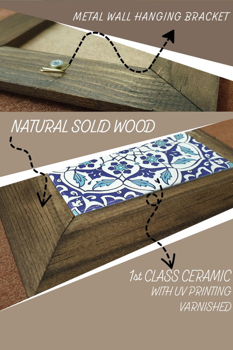 Wallity Artvessakaro43 Cuadro Decorativo de Cerámica Multicolor Wallity Artvessakaro43 Cuadro Decorativo de Cerámica Multicolor